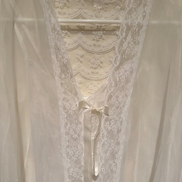 Vintage Ilise Stevens Peignoir Set | Size S | Made in USA Romantic Coquette - Picture 4 of 16